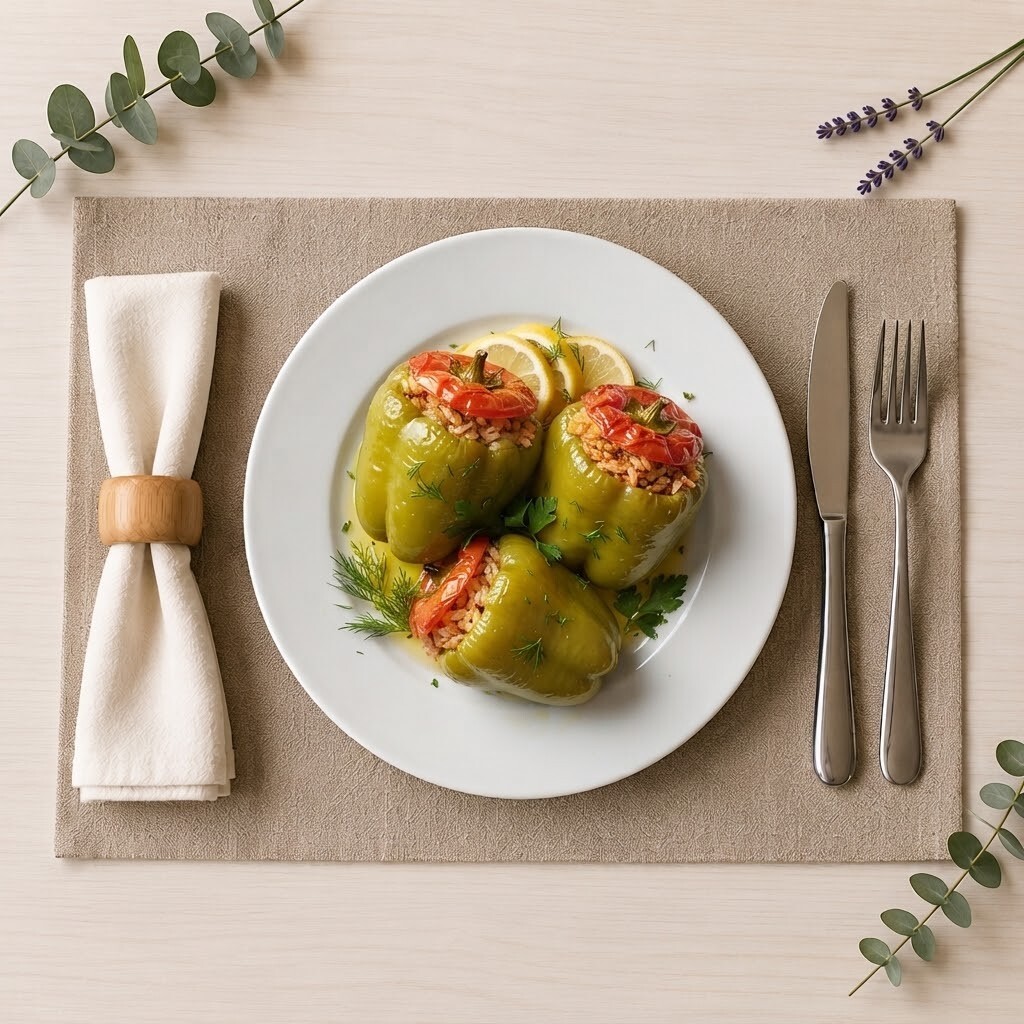Zeytinyağlı Biber Dolması (200 gr)