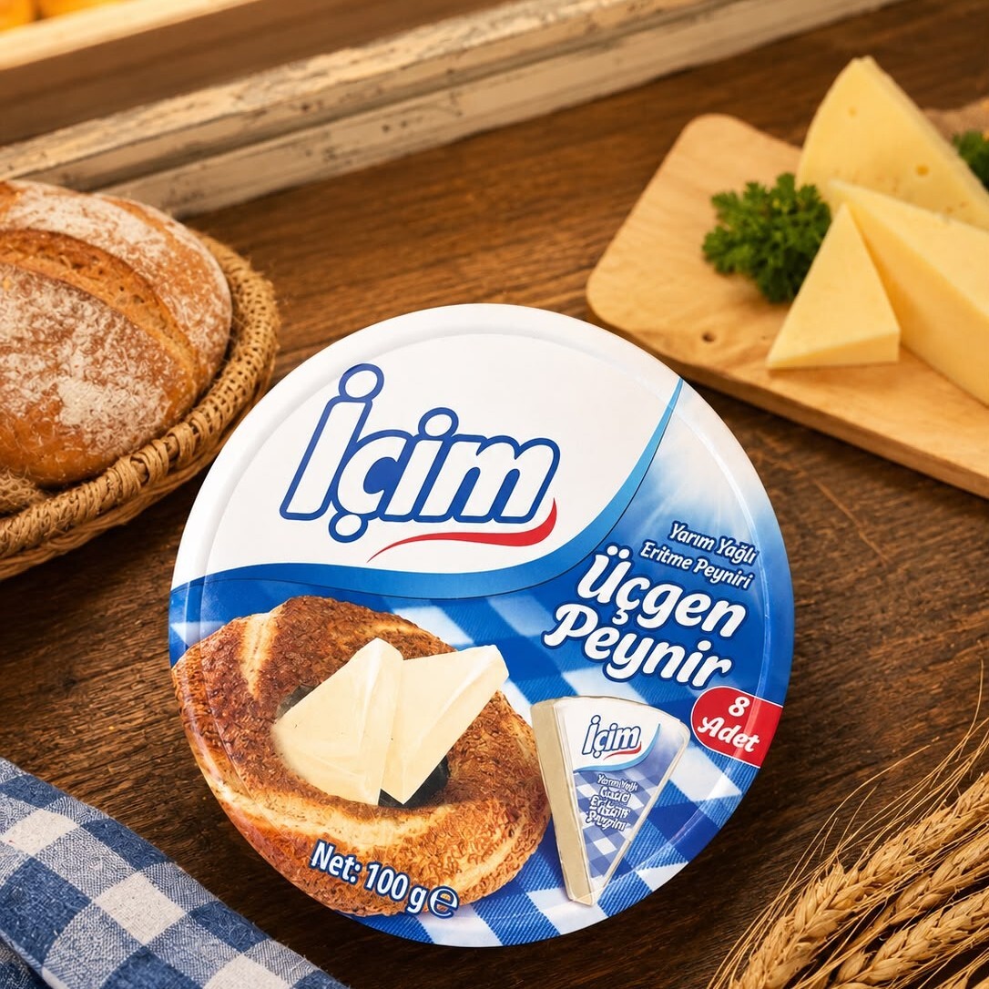 İçim Üçgen Peynir (paket - 8 Adet)