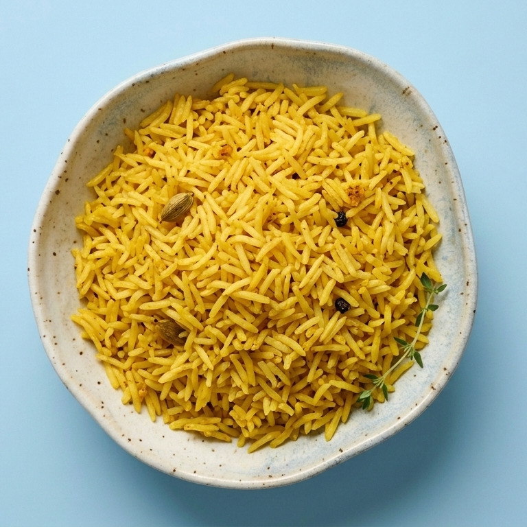 Zerdeçallı Basmati Pilav