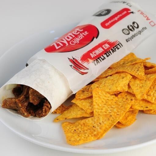 Doritoslu Çiğköfte Dürüm