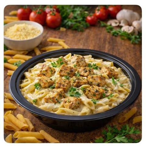 Kekikli Tavuklu Penne