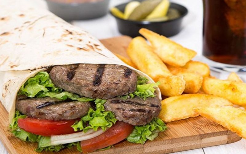 Ekmek Arası Köfte Menü (120 Gr)(4 Köfte)