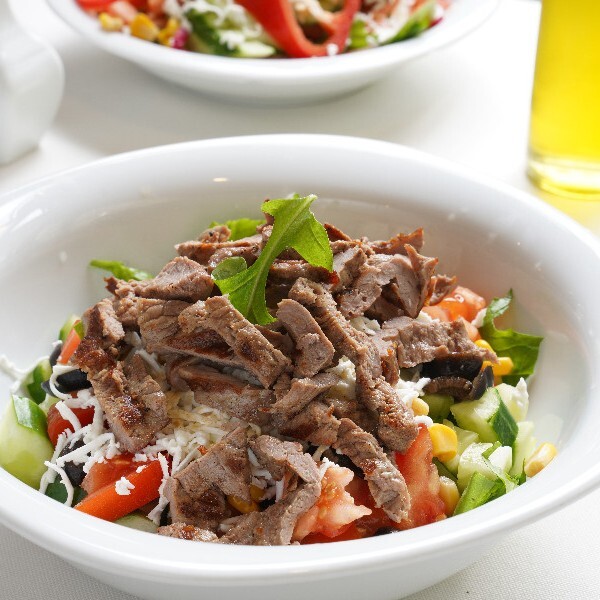 Dana Antrikotlu Et Salata
