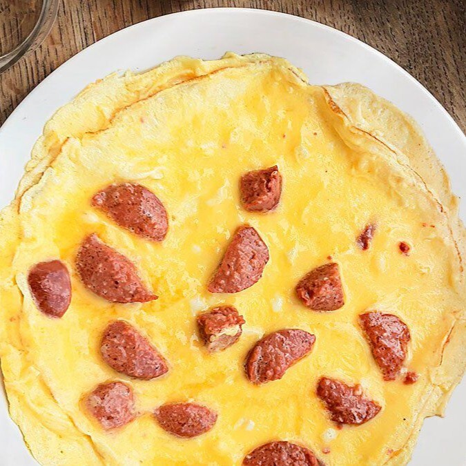 Sucuklu omlet