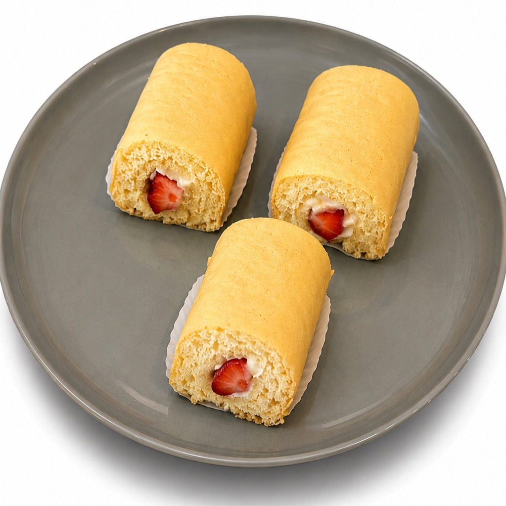 Mini Çilekli Rulo Sarma (0.5 kg)