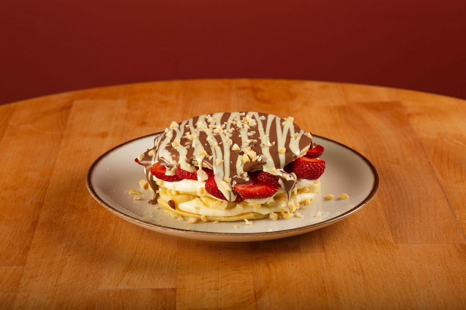 KLASİK PANCAKE (%100 GERÇEK ÇİKOLATALI)