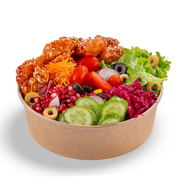 Acı Tavuklu Salata