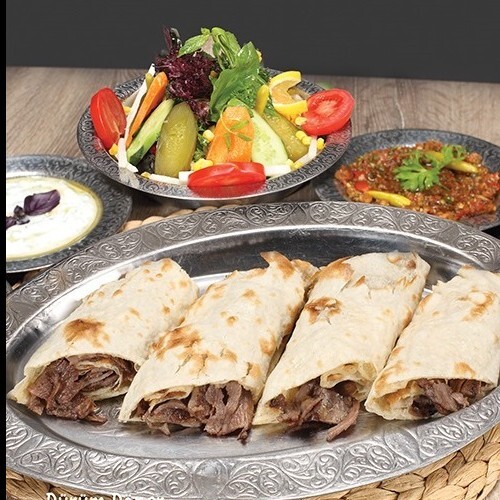 Soslu Soğanlı Dürüm