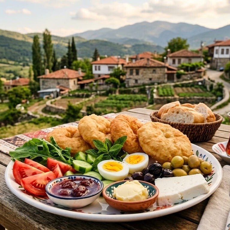 Geleneksel Kahvaltı Tabağı