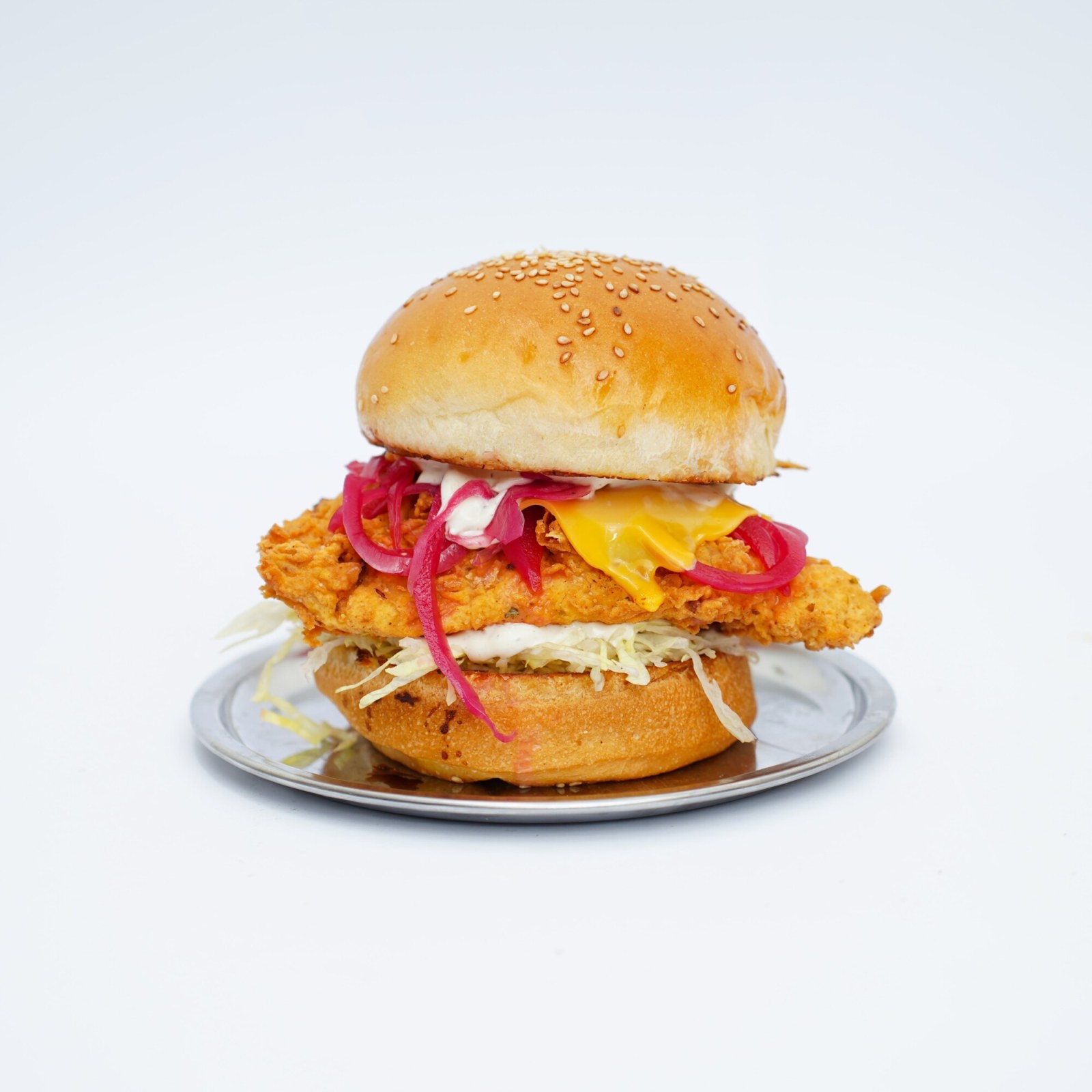 Yalın Trüflü Tavuk Burger