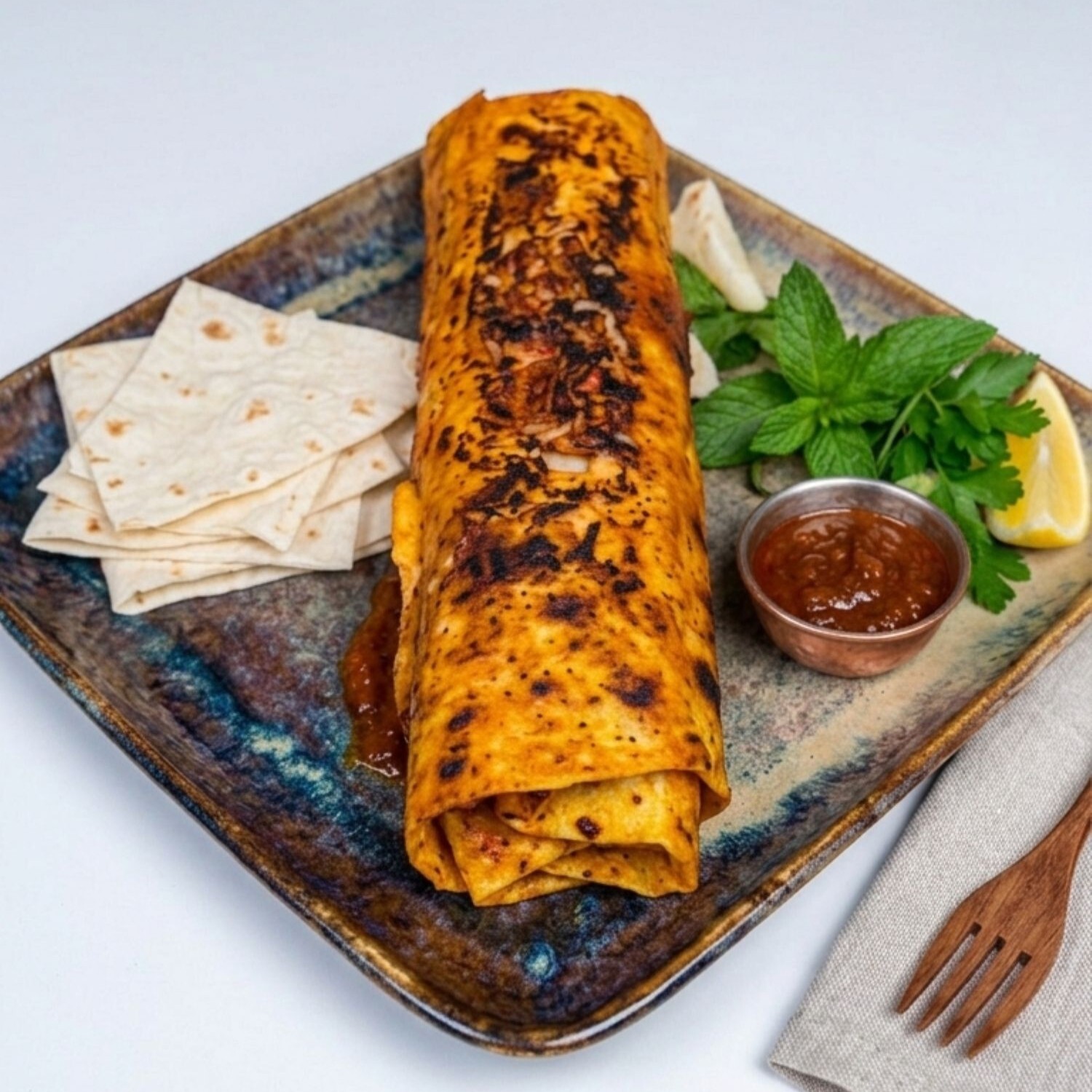 M Özel Soslu Döner Dürüm
