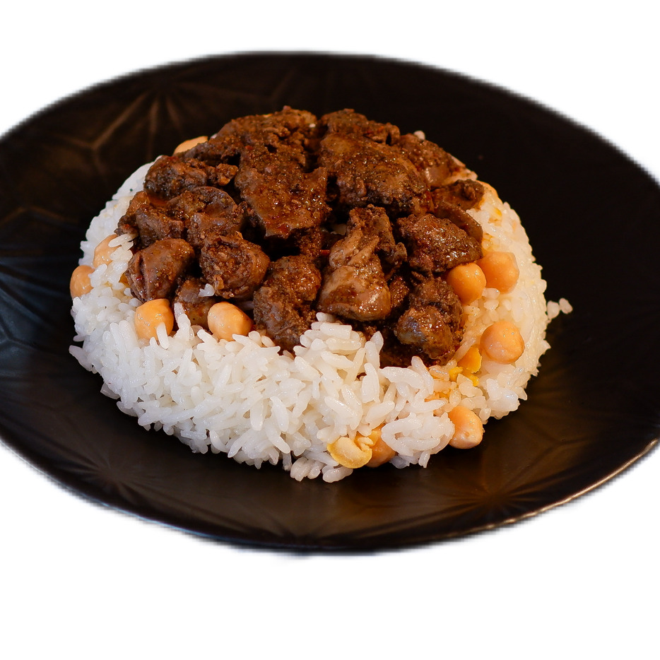 Ciğerli & Nohutlu Pilav