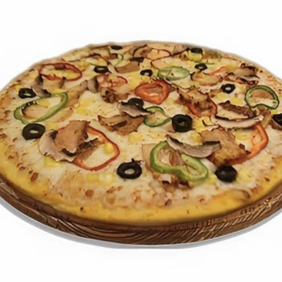 Tavuklu Sebzeli Pizza (Orta)
