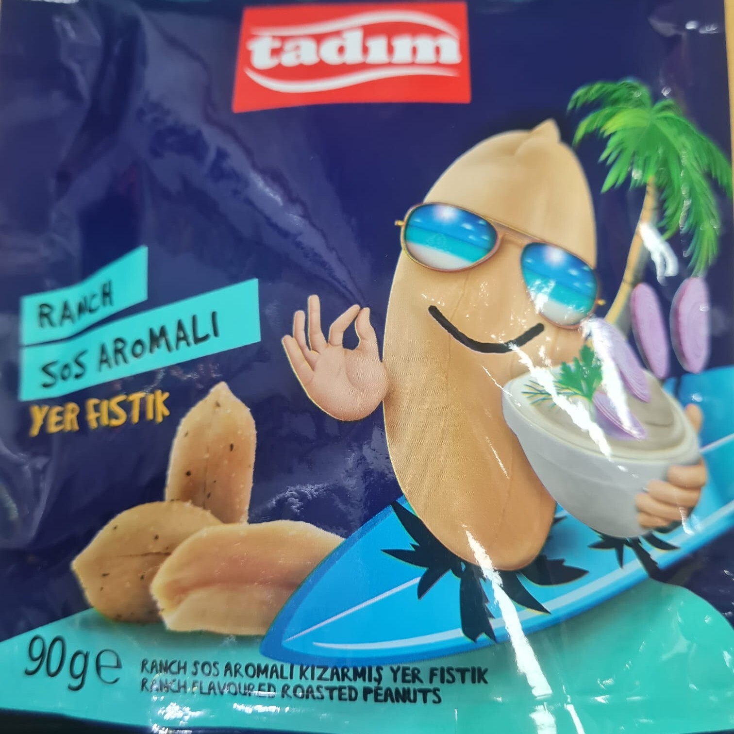 Tadım 90 gr Ranch Sos Aromalı Yerfıstığı