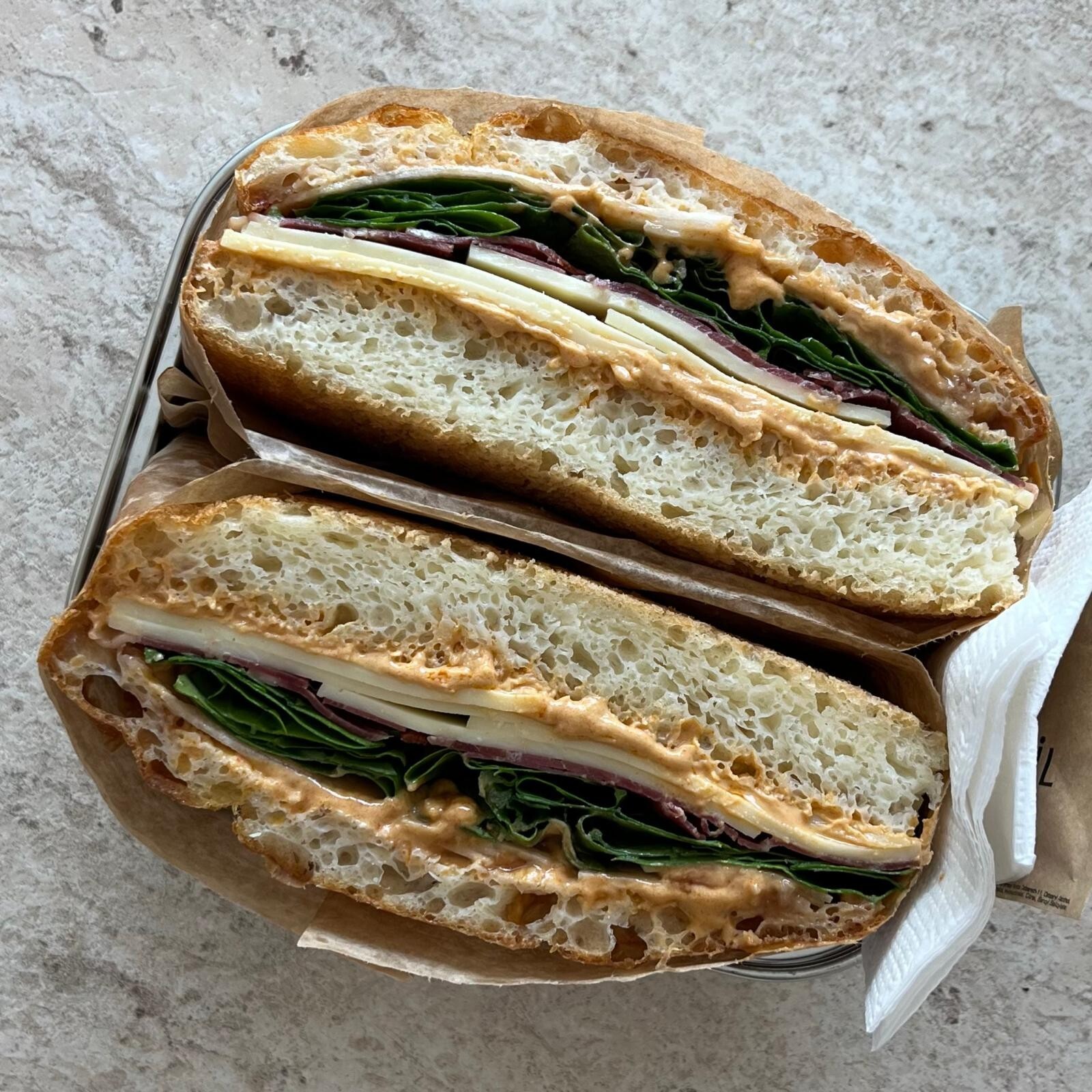 Focaccia Hibeş Special Sandviç
