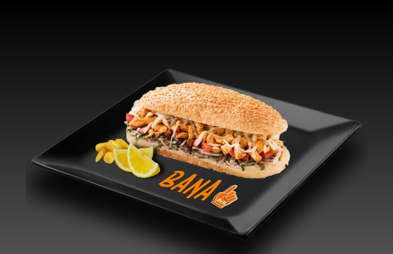 Ekmek Arası Kaşarlı Tavuk Tantuni