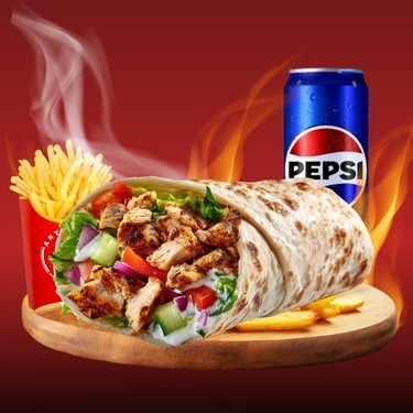 Antiochia Tavuk Döner Dürüm Menü