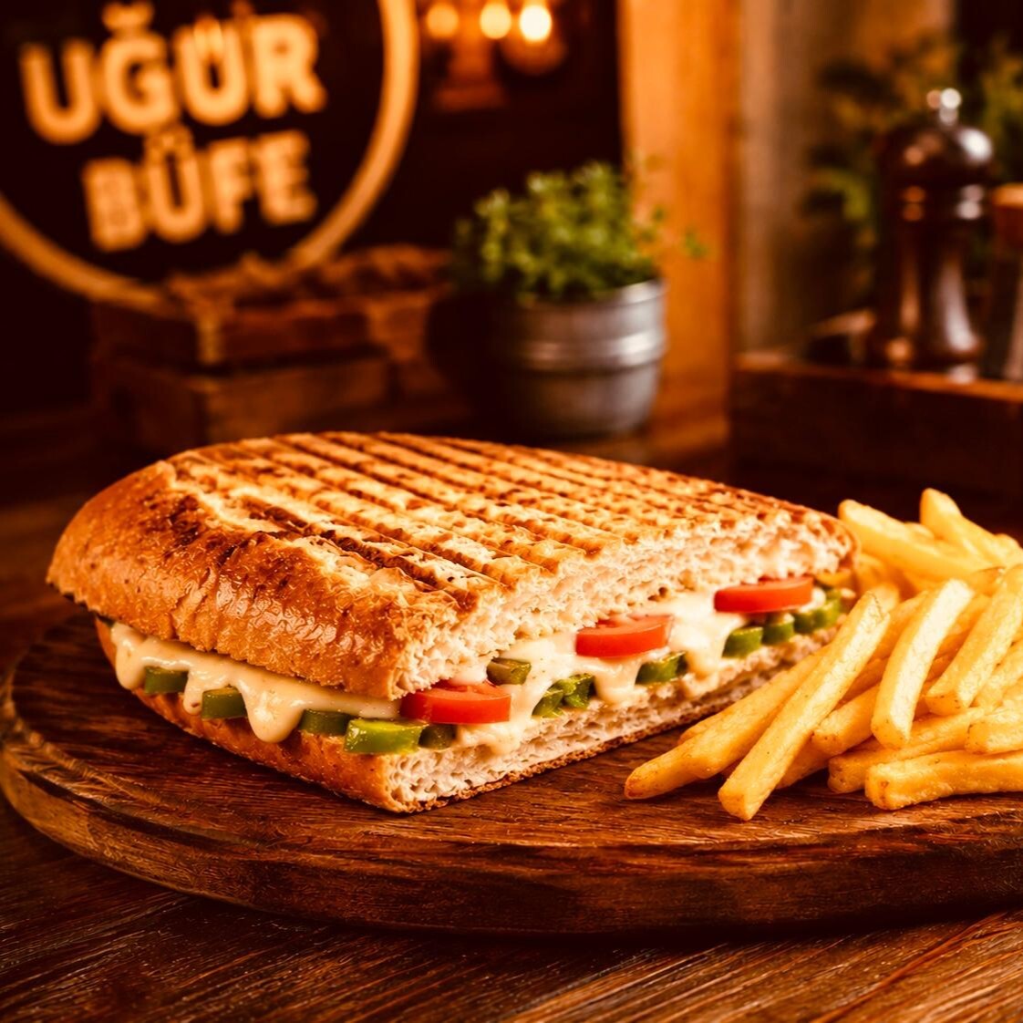 Sebzeli Tost