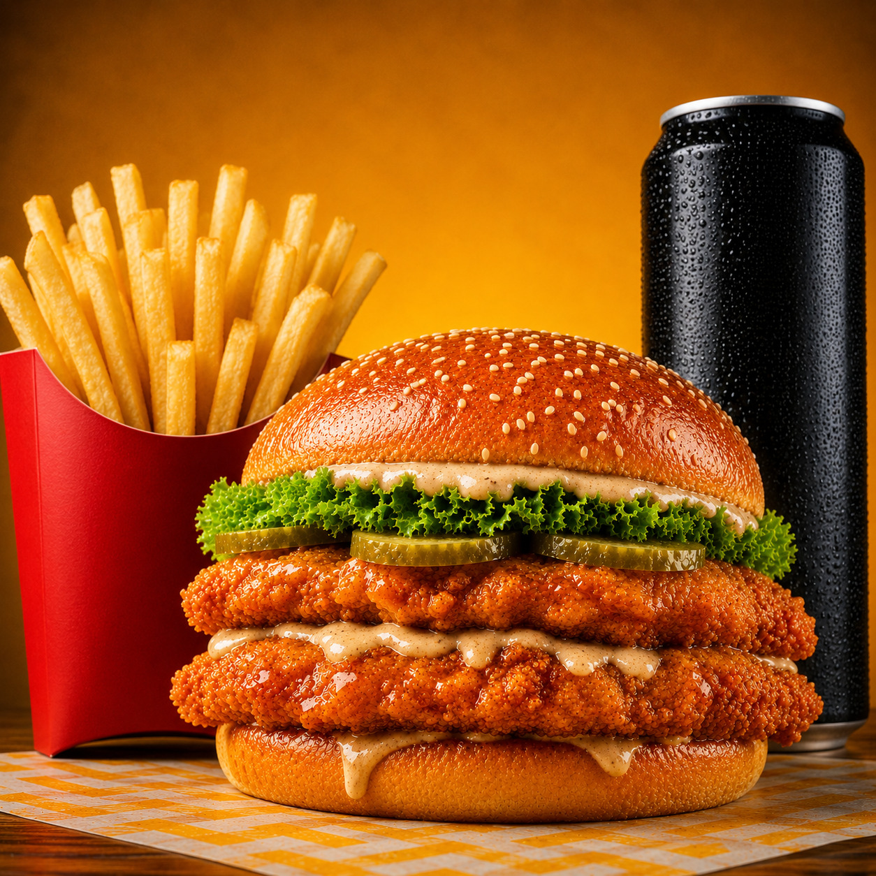 Double Stack Menü