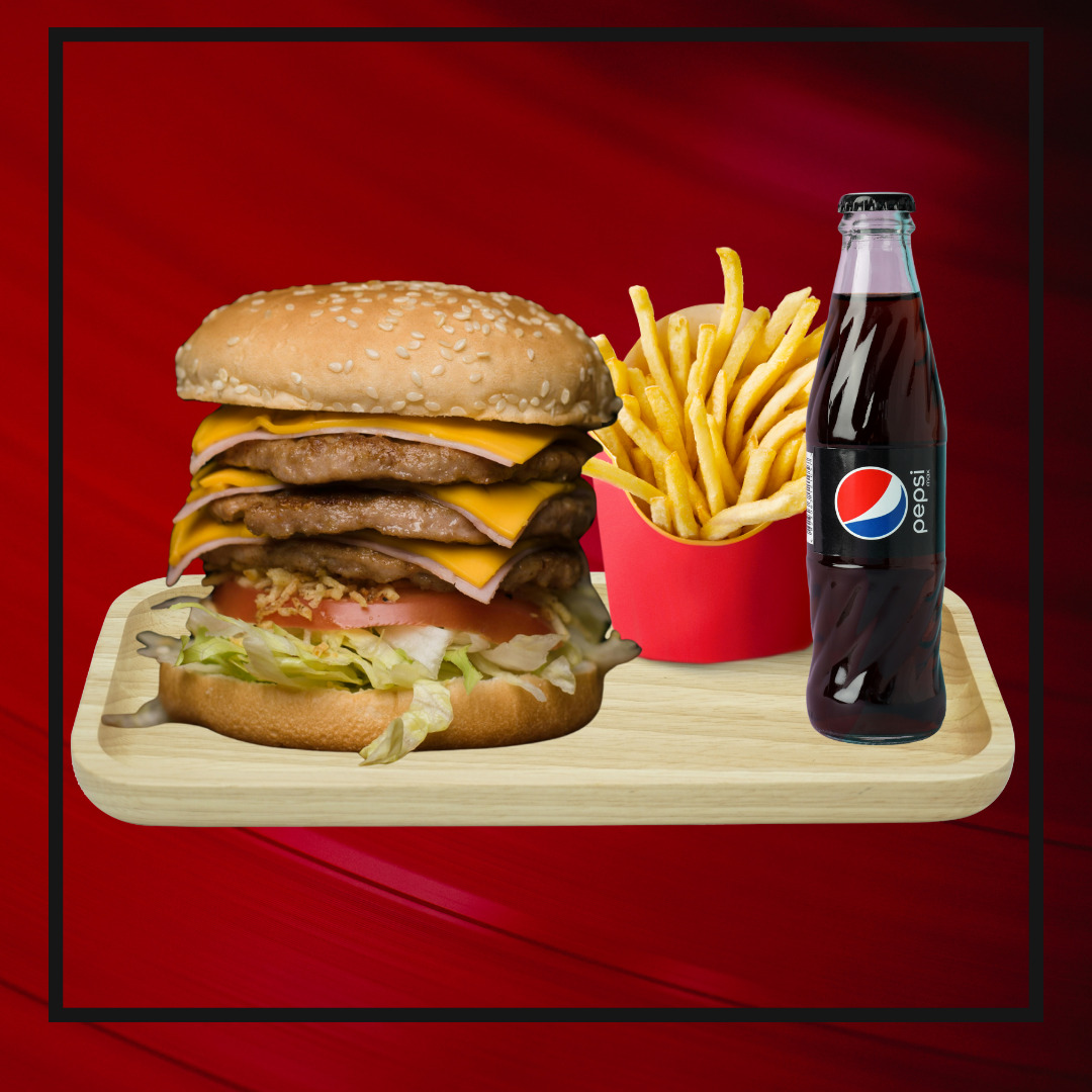 Triple Burgerium Dana Menü