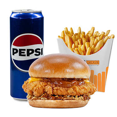 Teksas BBQ Burger Menü