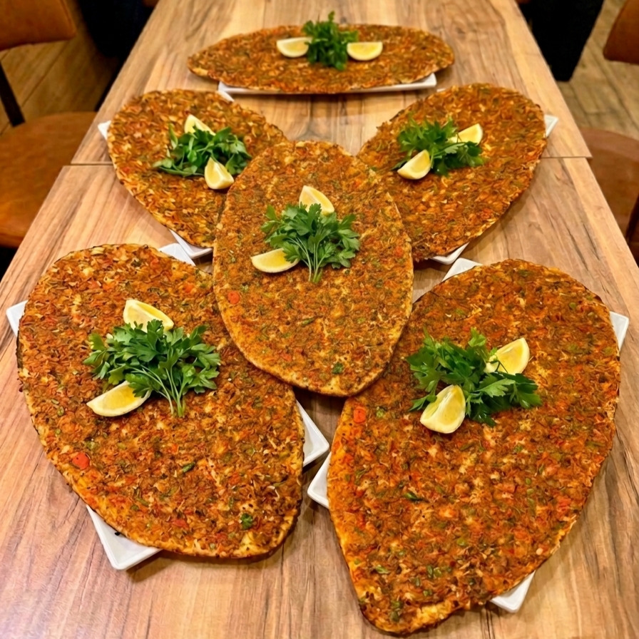 6 Adet Lahmacun