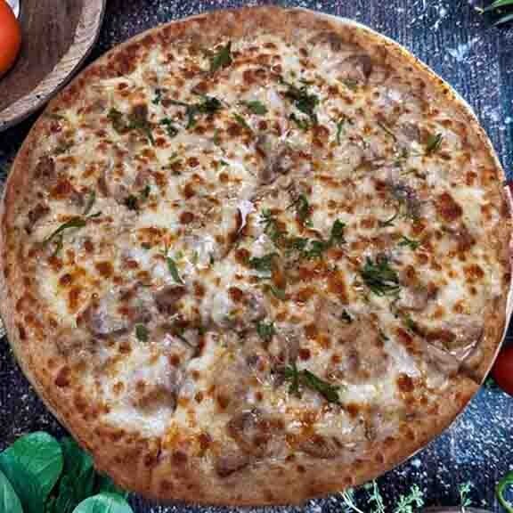 Mantar Soslu Pizza (Küçük)