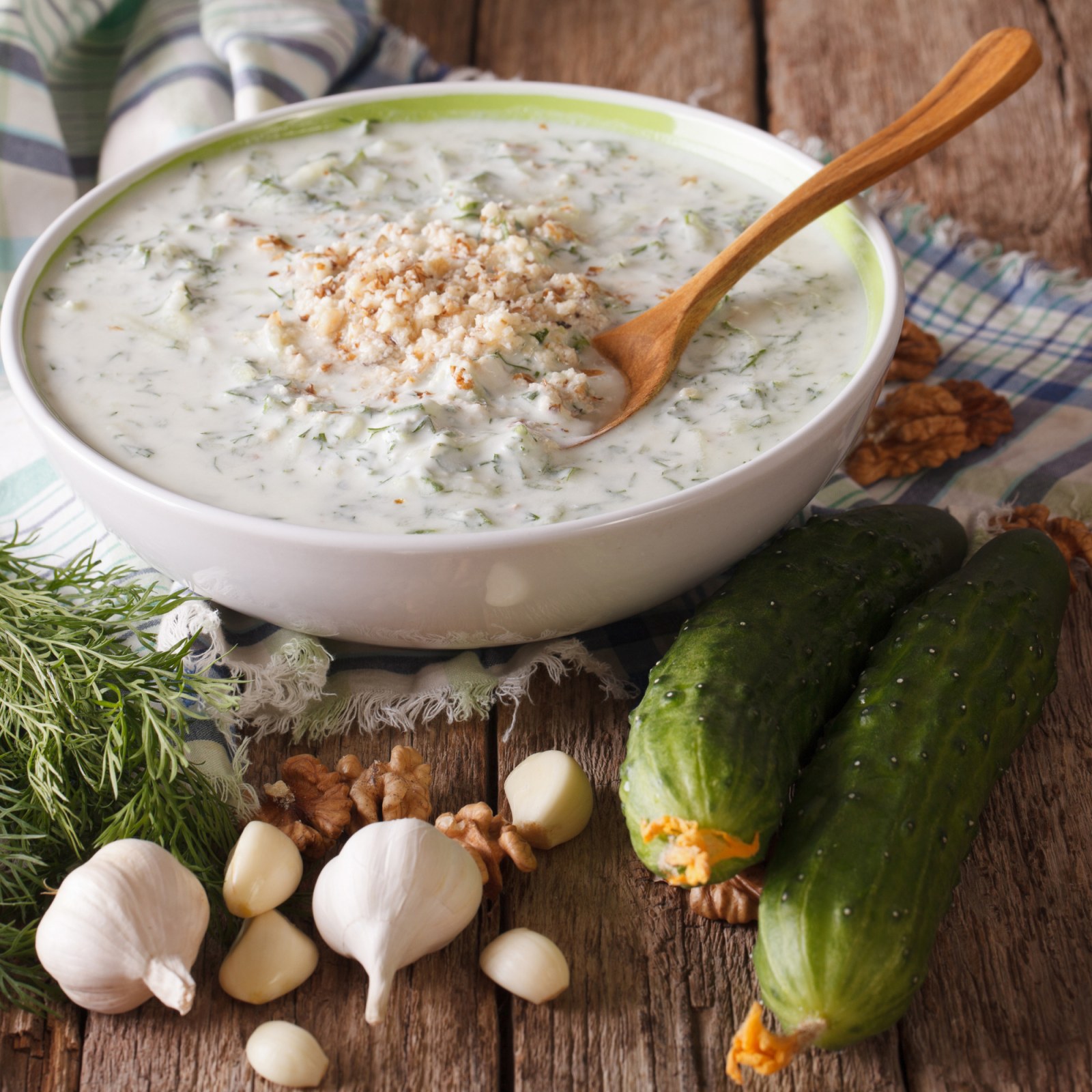 Kuru Cacık Mezesi (Porsiyon)