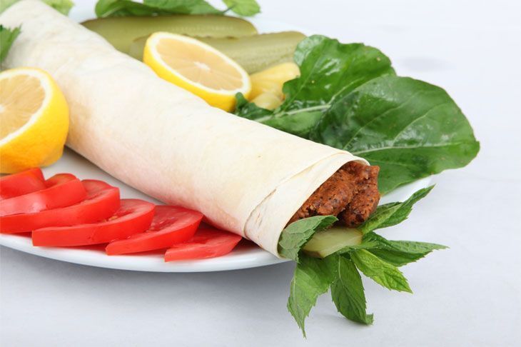 Çiğ Köfte Dürüm+Coca Cola Menü