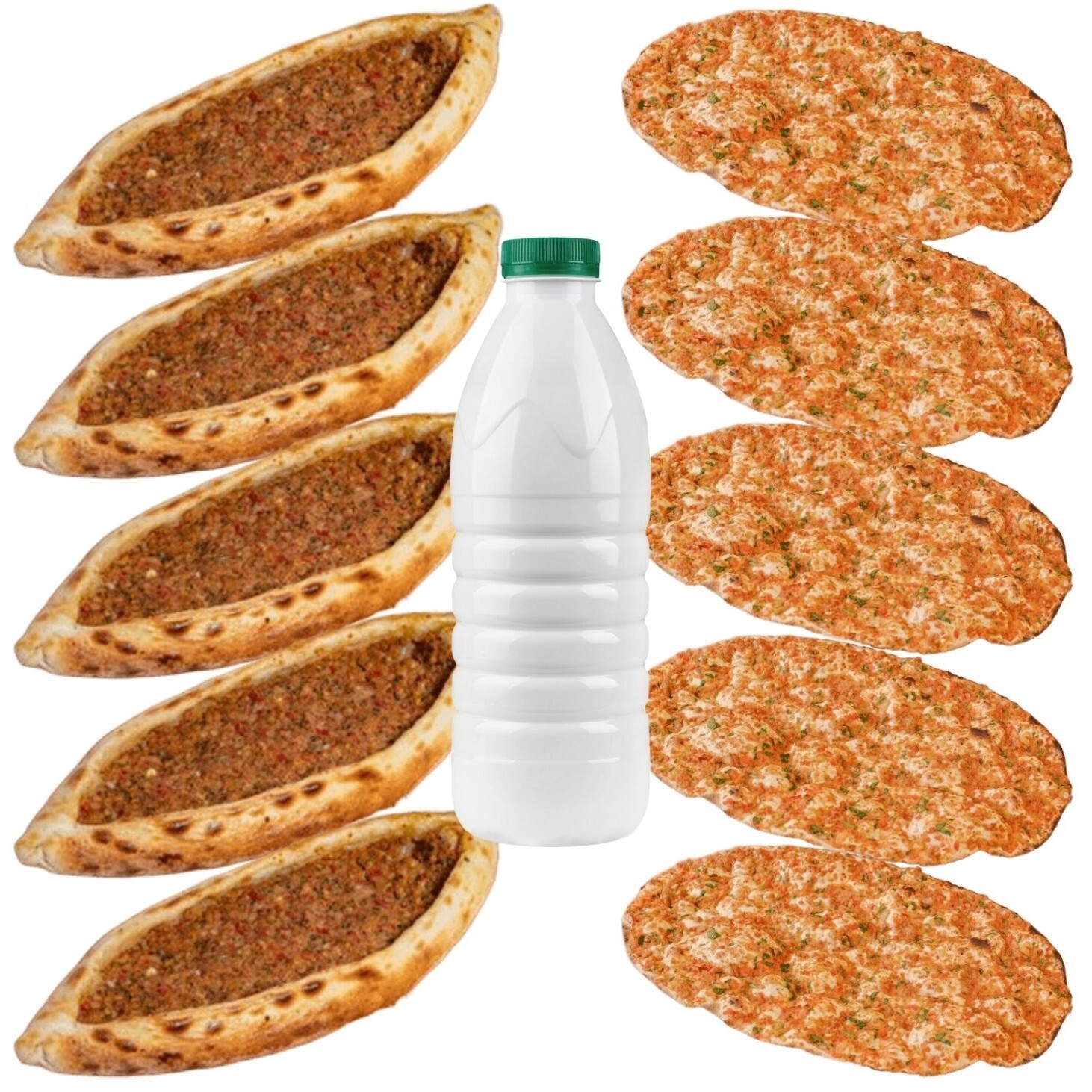 5 'Li Kıymalı Cantık & 5'Li Lahmacun Menü