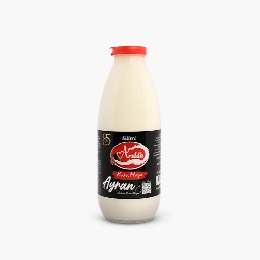 Arslan Ayran Silivri, Kara Maya Cam Şişe (245 cl.)