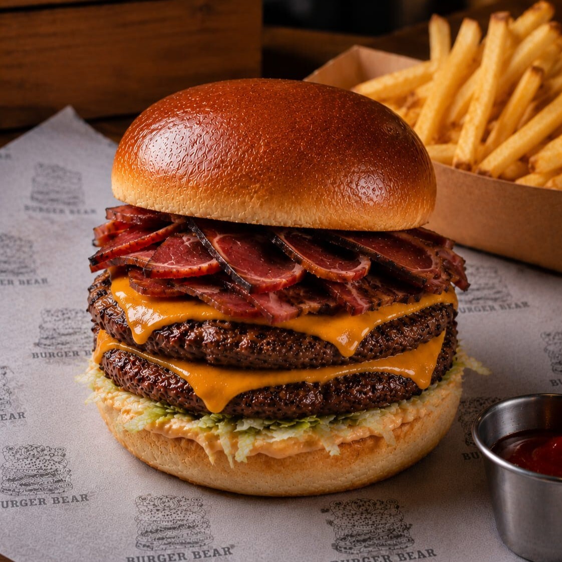 Double Bacon Burger