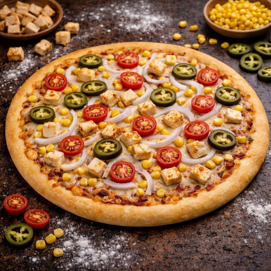 Chicken Mexico Pizza (Orta)