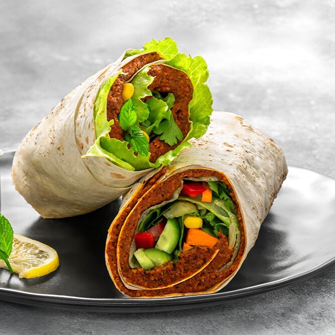 Doritoslu Mega Çiğ Köfte Dürüm