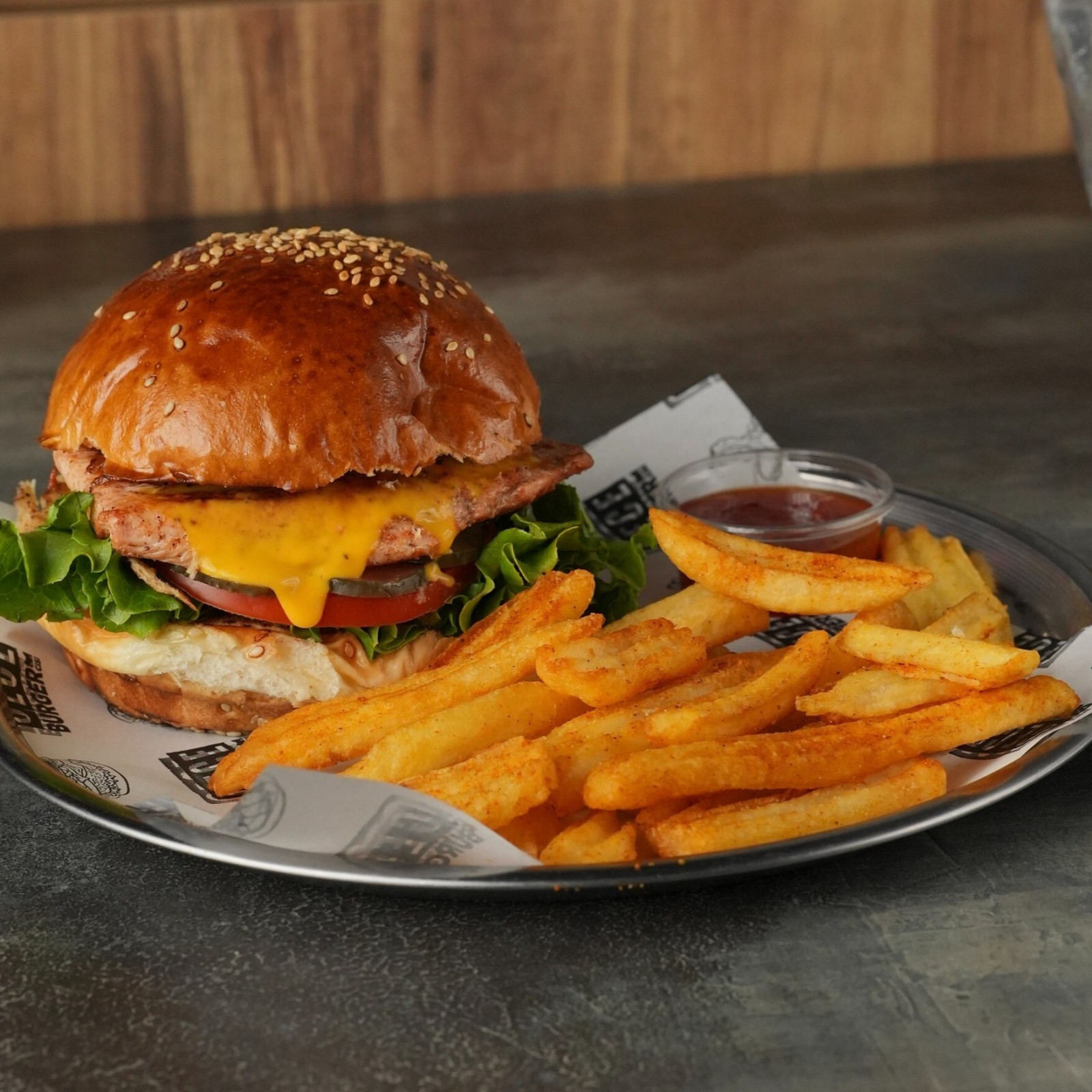 Izgara Tavuk Burger