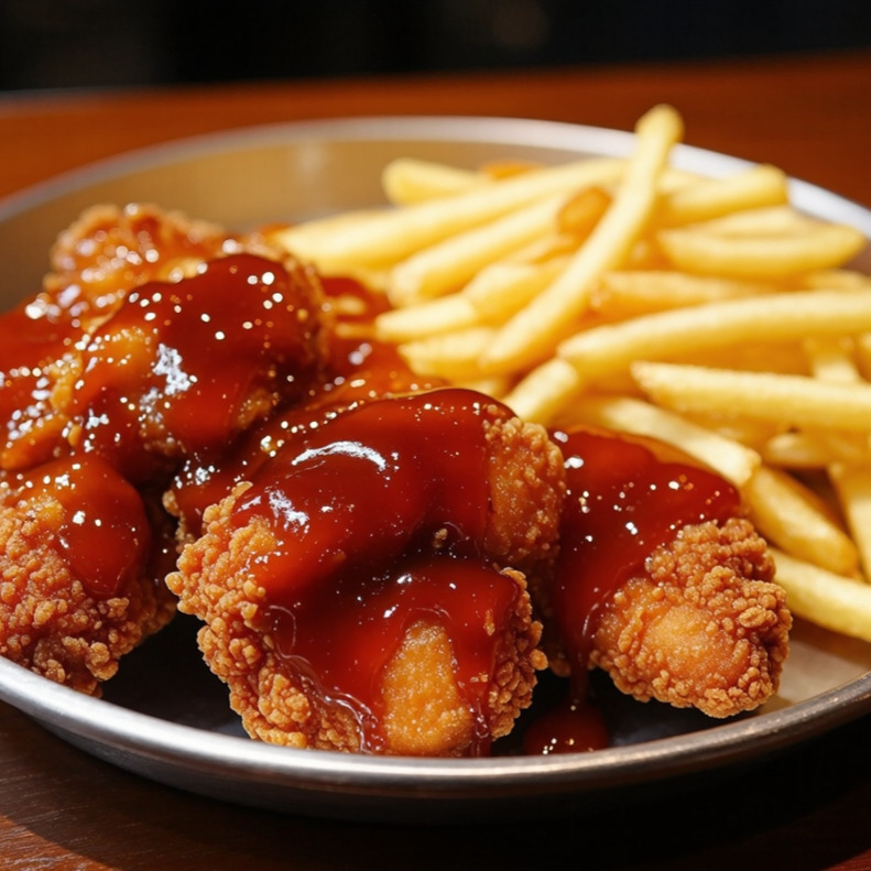 Teriyaki Soslu Tenders Menü