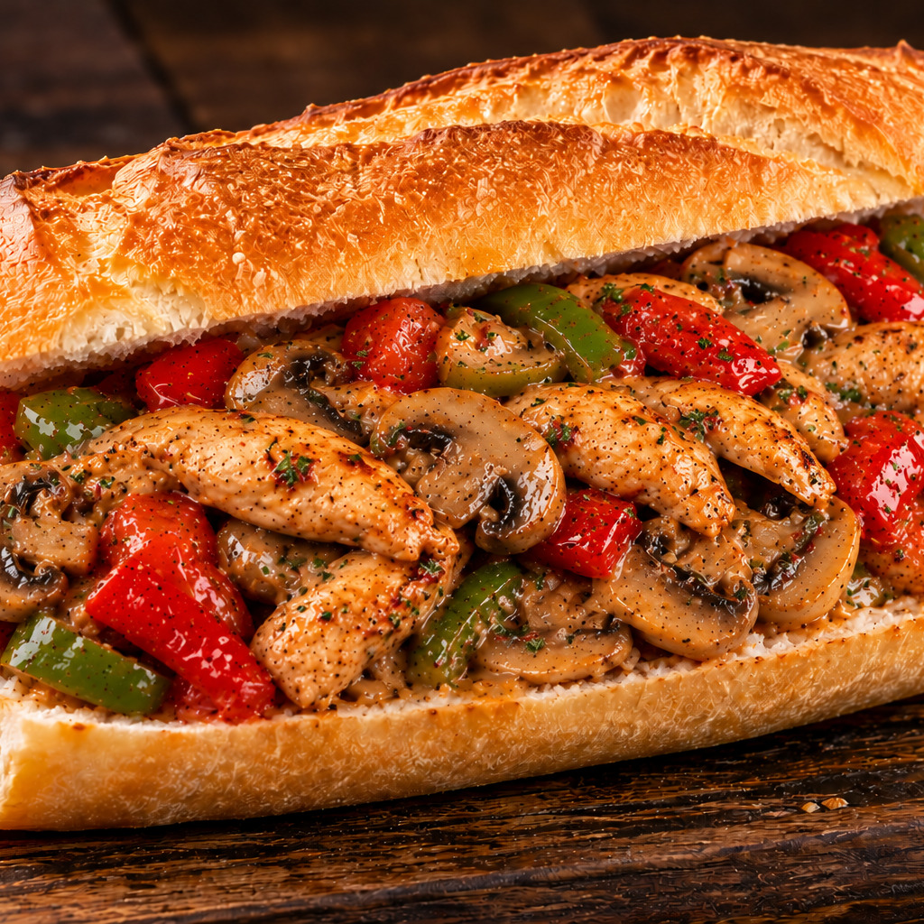 Ekmek Arası Mantarlı Sote