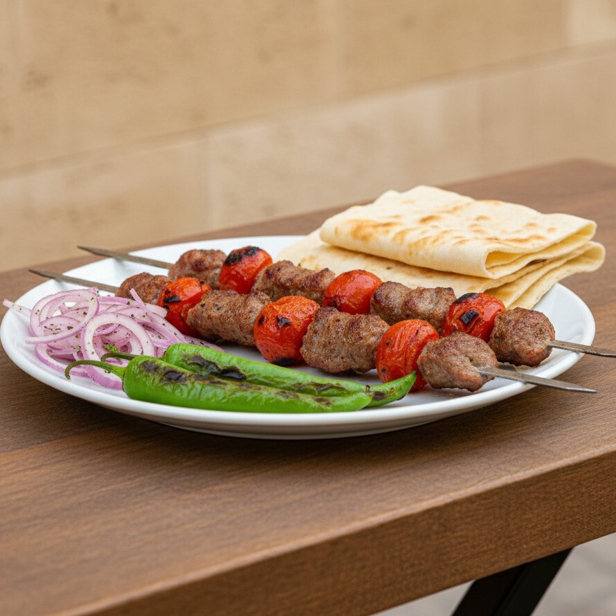 Domatesli Kebap