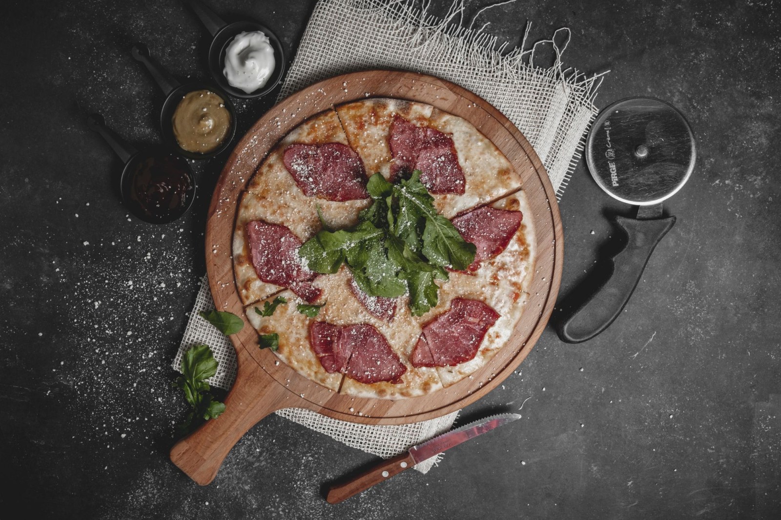 Füme Etli Pizza (Büyük Boy)