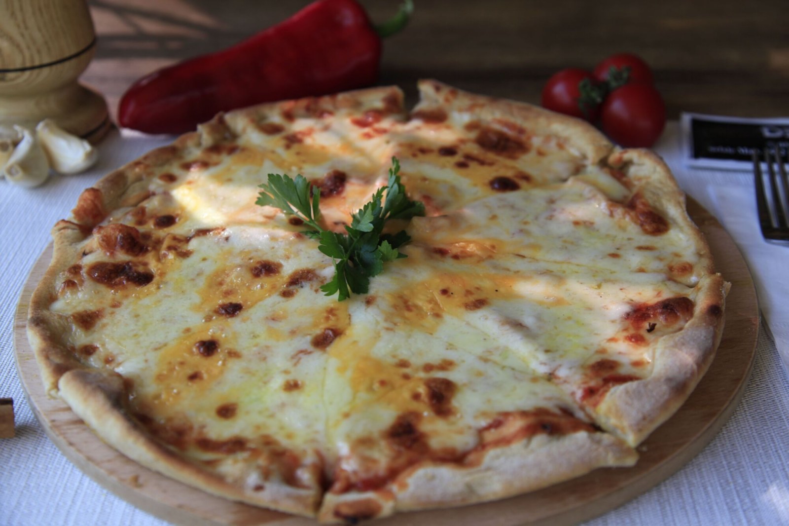 3 Peynirli Pizza