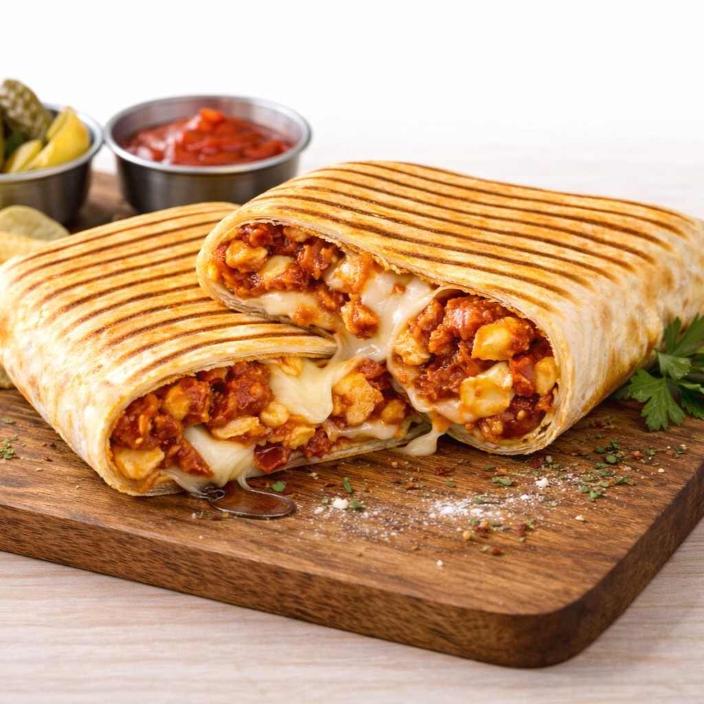 Salçalı Yumurtalı Dürüm Tost