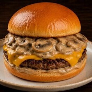 Mantar Soslu Burger (Menü)