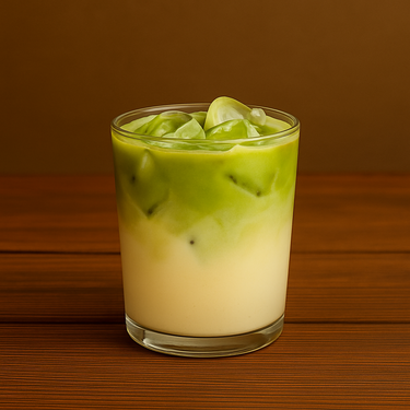 Iced Coconut Matcha Latte