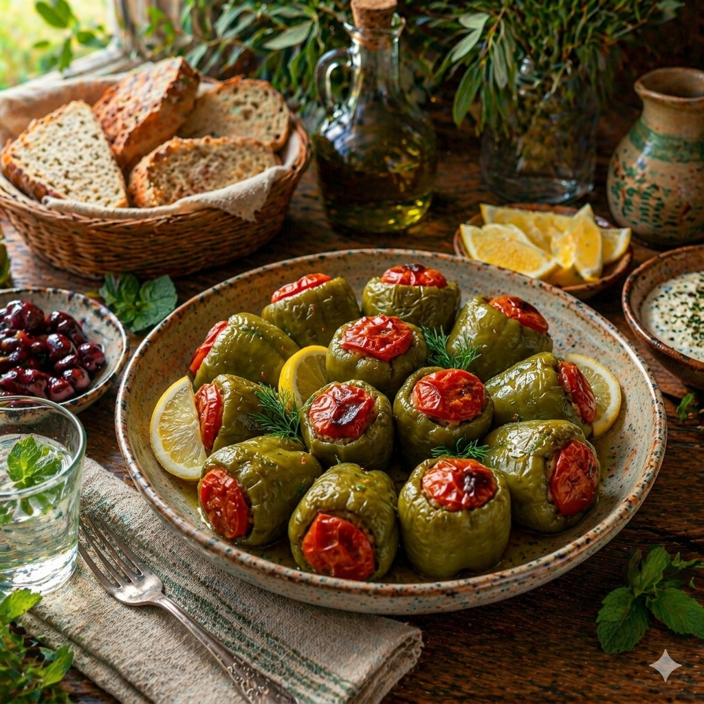 Zeytinyağlı Biber Dolması (250 gr)