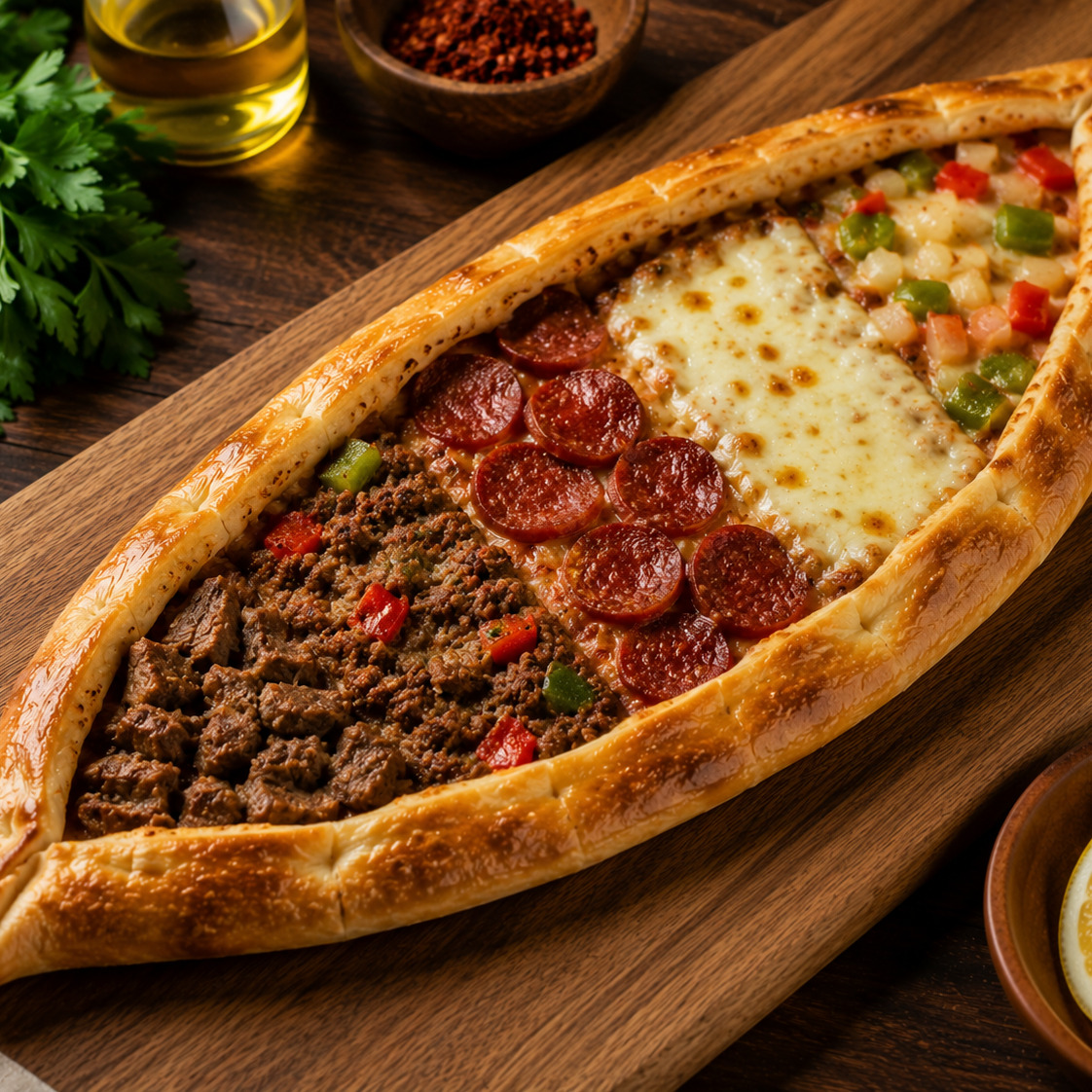 Karışık Pide