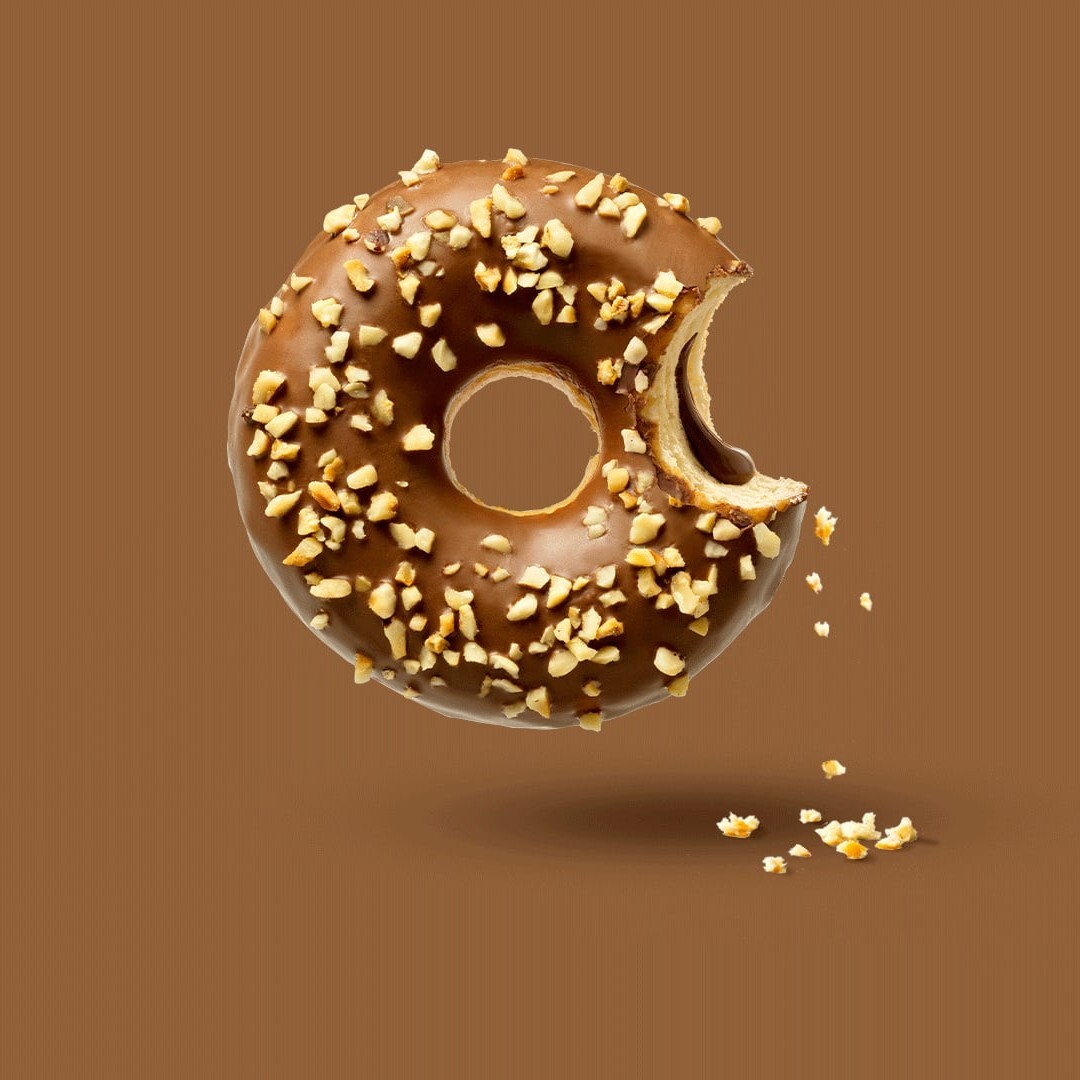 Donut Çikolata Fındıklı