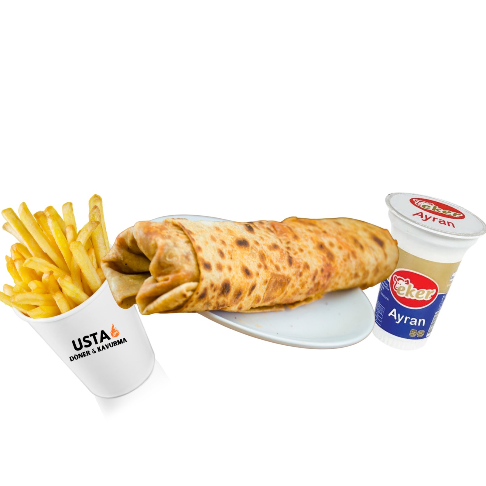Usta Tavuk Döner Dürüm (X - Large)