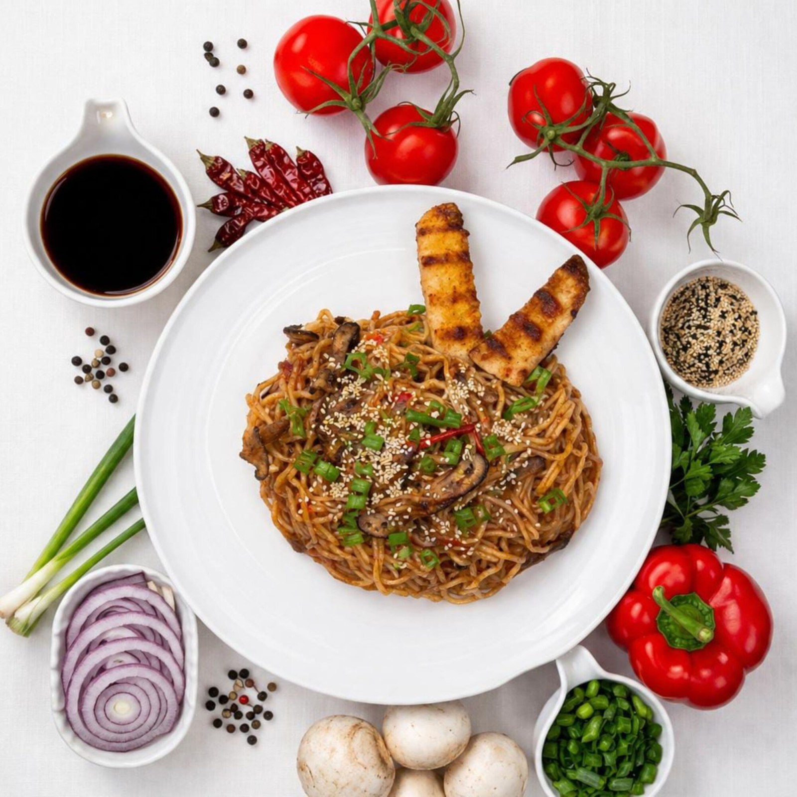 Mantarlı Ramen
