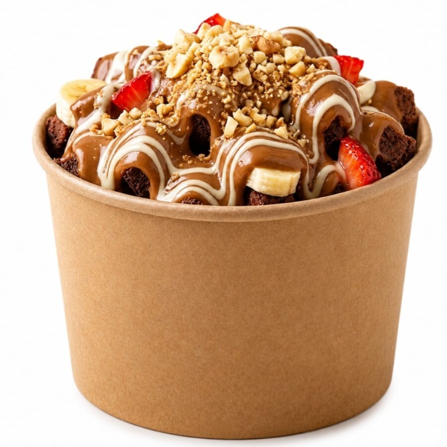 Brownie Kekli Kowa Waffle