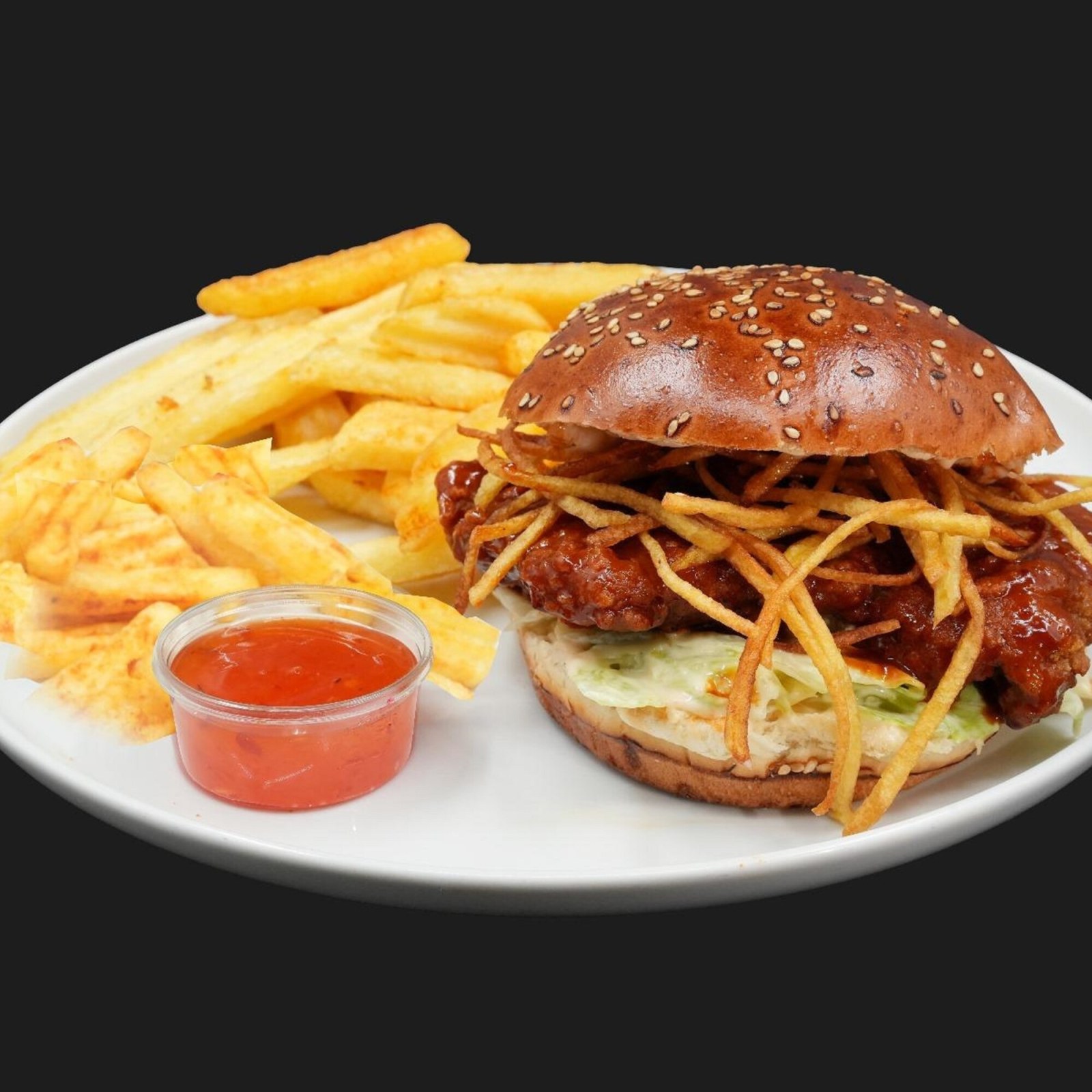 Acılı BBQ Çıtır Tavuk (Honey BBQ)